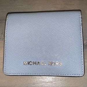 Michael Kors | Light Blue Billfold Wallet